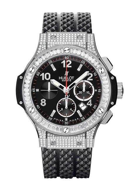 hublot big bang 44mm steel diamonds|hublot big bang edition price.